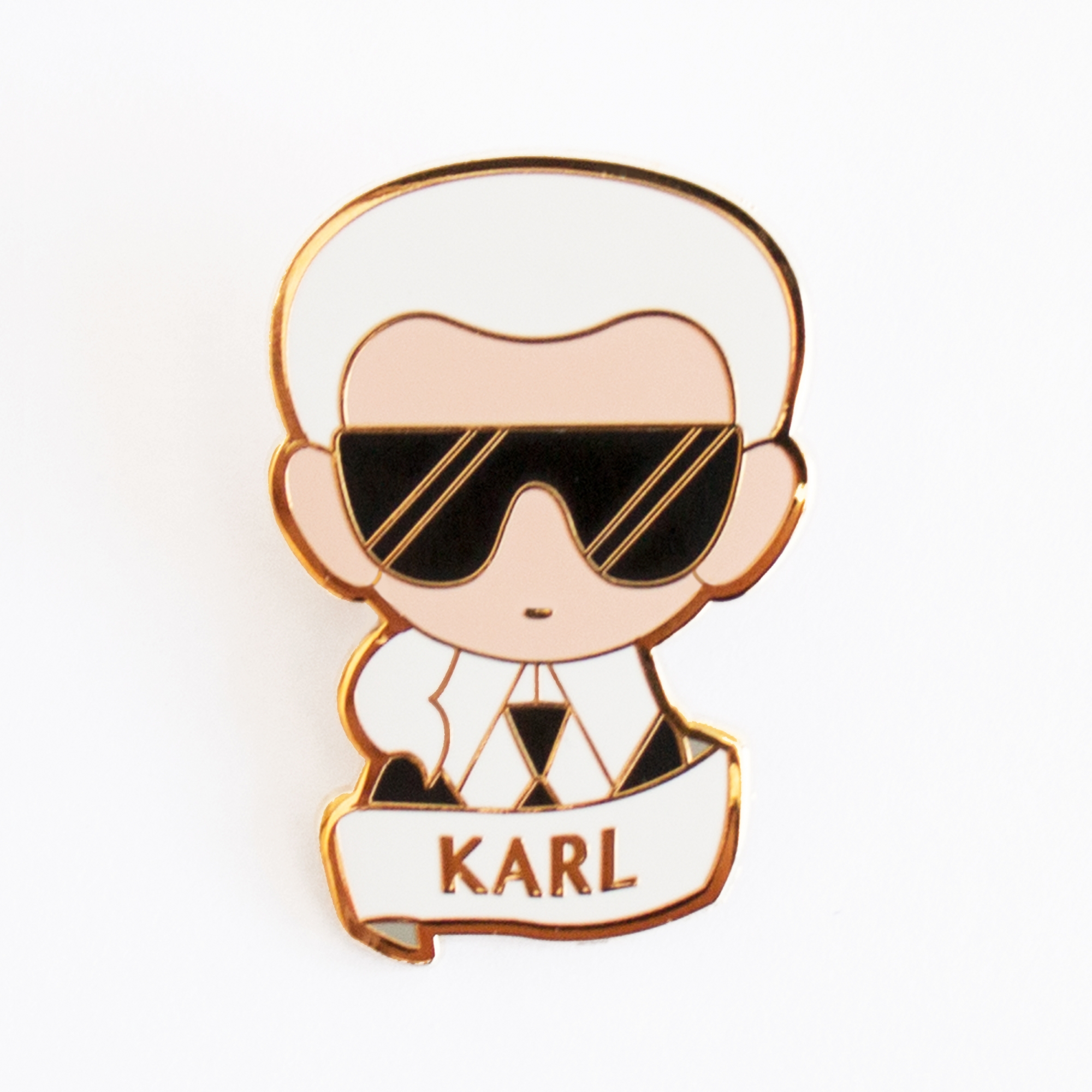 Karl Lagerfeld значок